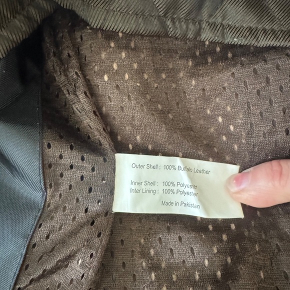 River Road Dame Vintage Leather Motorcycle Jacket - Picture 8 of 9